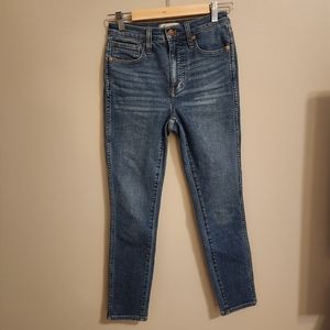 MADWELL skinny crop jean